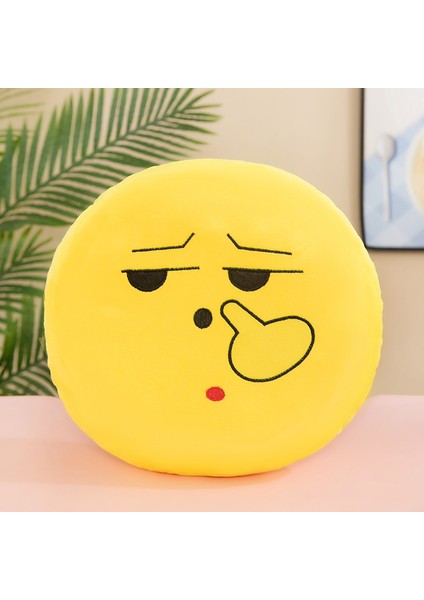 Qq Ifade El Isıtıcı Yastık, Emoji Sahte Ifade Paketi Peluş Oyuncakla Eklenebilir (Yurt Dışından)