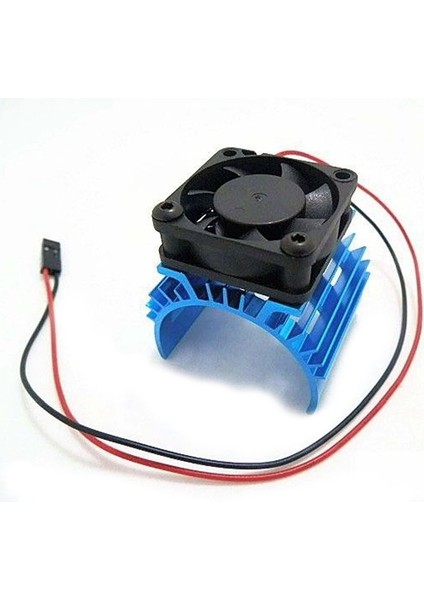 1/10 Rc Araba Için 5V Soğutma Fanlı 4x Metal Isı Emici 540 550 3650 Boyutlu Motor (Yurt Dışından)