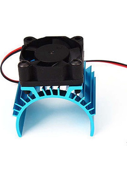 1/10 Rc Araba Için 5V Soğutma Fanlı 4x Metal Isı Emici 540 550 3650 Boyutlu Motor (Yurt Dışından)
