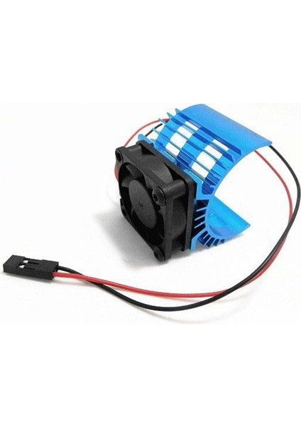 1/10 Rc Araba Için 5V Soğutma Fanlı 4x Metal Isı Emici 540 550 3650 Boyutlu Motor (Yurt Dışından)