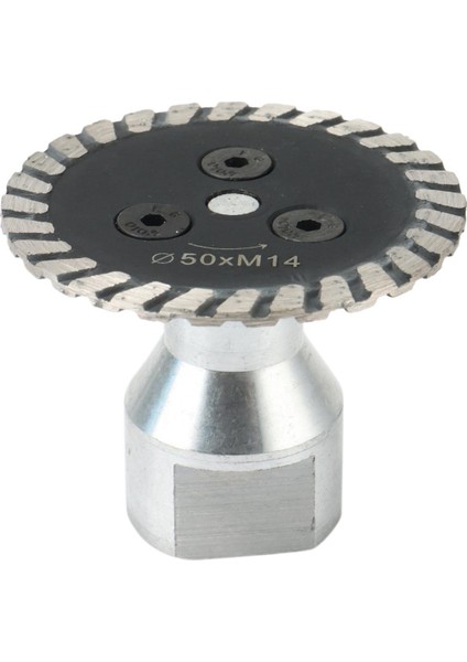 Hyqzltca 2x 50MM M14 Diyaframlı Elmas Testere, Çıkarılabilir Gravür ve Kesme Diskli, Granit Kumtaşı ve Betona Uygun (Yurt Dışından)