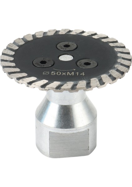 Hyqzltca 2x 50MM M14 Diyaframlı Elmas Testere, Çıkarılabilir Gravür ve Kesme Diskli, Granit Kumtaşı ve Betona Uygun (Yurt Dışından)