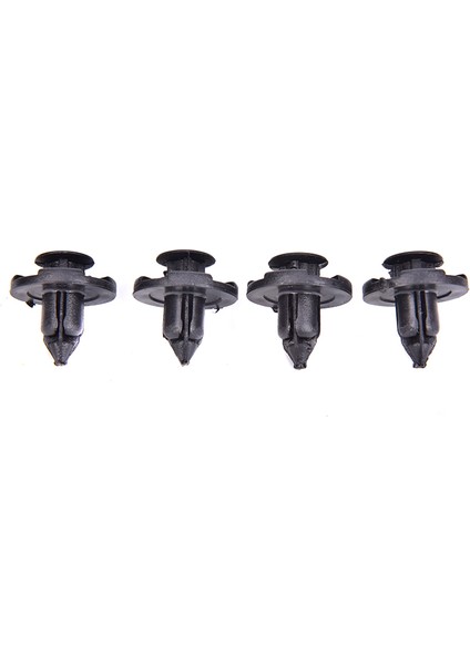 100 Adet 8mm Plastik Perçin Raptiye Çamur Flaps Tampon Çamurluk Itme Klipleri Nissan Jessica Için (Yurt Dışından)