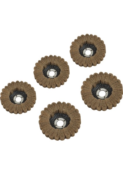 5pcs Dikey Ovma Pedi Çarkı, Endüstriyel Taşlama Diski, Sarı (Yurt Dışından)