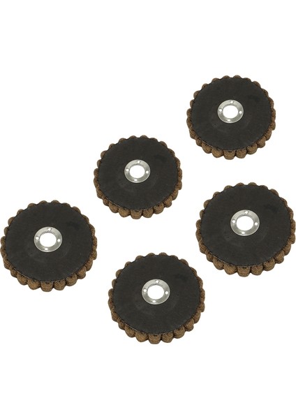 5pcs Dikey Ovma Pedi Çarkı, Endüstriyel Taşlama Diski, Sarı (Yurt Dışından)
