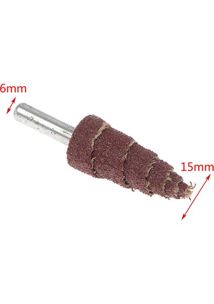 15/20/25/30MM Koni Aşındırıcı Zımpara Kağıdı 6 mm Sap Çapı Zımpara Aracı Karşılaşma (Yurt Dışından)