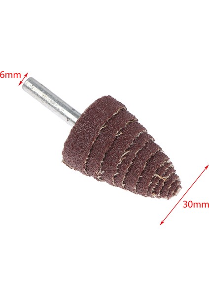 15/20/25/30MM Koni Aşındırıcı Zımpara Kağıdı 6 mm Sap Çapı Zımpara Aracı Karşılaşma (Yurt Dışından) fiyatları
