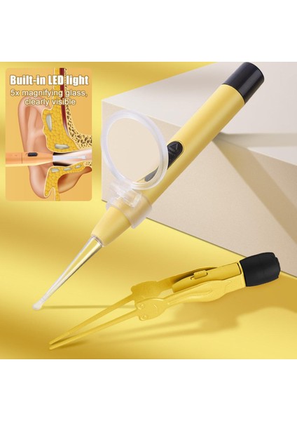 【sıcak】 Akıllı Görsel Kulak Temizleme Çubuğu Işıklı Kulak Temizleme Çubuğu Kulak Kaşığı Parlak Yaratıcı Çocuk Görünür Earpick Kulak Temizleme Aracı Sağlık (Yurt Dışından) fiyatları