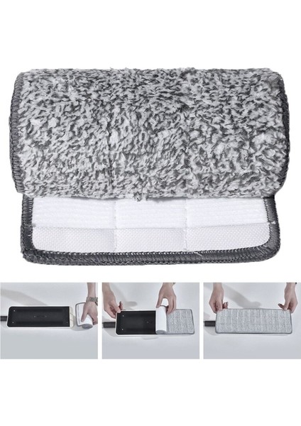 [sıcak] 1/2/3 Adet Mikrofiber Paspas Bezi Pratik Yedek Paspas Bezi Ev Paspas Kafası Temizleme Pedi Yıkanabilir Toz Ev Temizlik Araçları (Yurt Dışından) modelleri