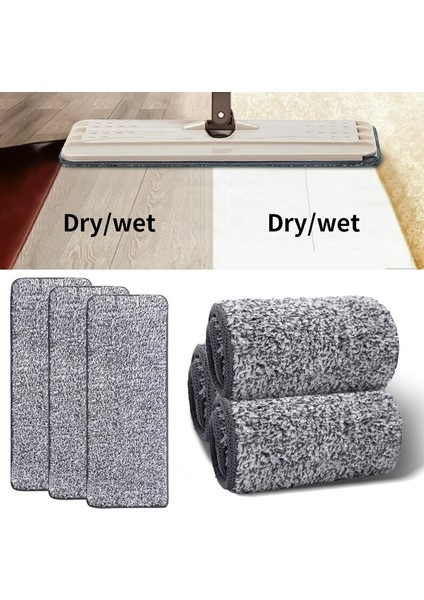 [sıcak] 1/2/3 Adet Mikrofiber Paspas Bezi Pratik Yedek Paspas Bezi Ev Paspas Kafası Temizleme Pedi Yıkanabilir Toz Ev Temizlik Araçları (Yurt Dışından) indirimleri