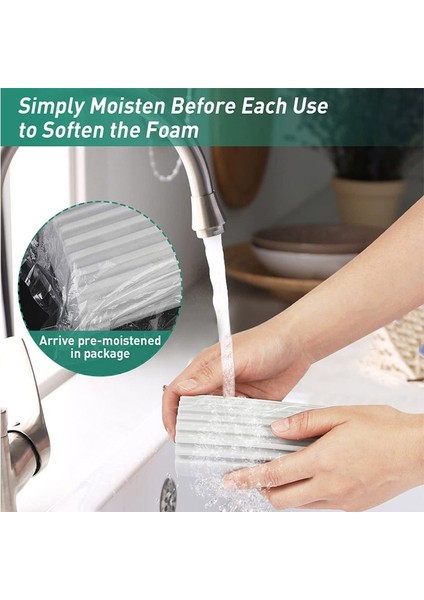 Adet Pva Sünger Temiz Silgi Sünger Temizleme Fırçası Ev Mutfak Banyo Araba Çiçeği Pencere Camı Ayna (Yurt Dışından)