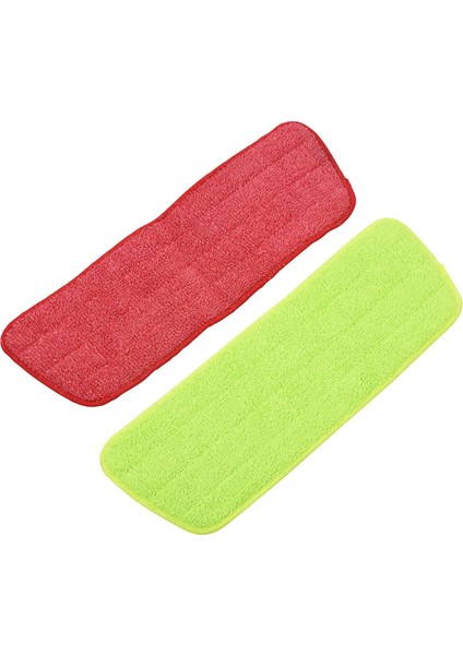 Flyeer 4 Adet Sprey Paspas Yedek Pedler Yıkanabilir Dolum Mikrofiber Islak/kuru Temizleme Kullanımı Yeniden Kullanılabilir, Temizleme Kaynağı (4 Paket, Yeşil ve Kırmızı) (Yurt Dışından)