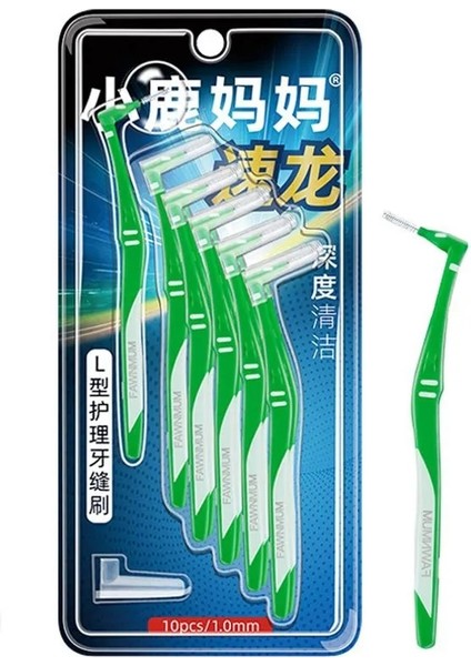 10 Adet L Şekli Diş Arası Fırça Denta Ipi Diş Arası Temizleyiciler Ortodonti Diş Diş Fırçası Beyazlatma Diş Temizleme Araçları (Yurt Dışından) fiyatları