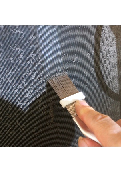 Klima Fin Temizleme Tarağı Paslanmaz Çelik Fin Düzleştirici Fırça Klima Temizleme Aracı Temizlik Malzemeleri 1 Adet (Yurt Dışından) fırsatları