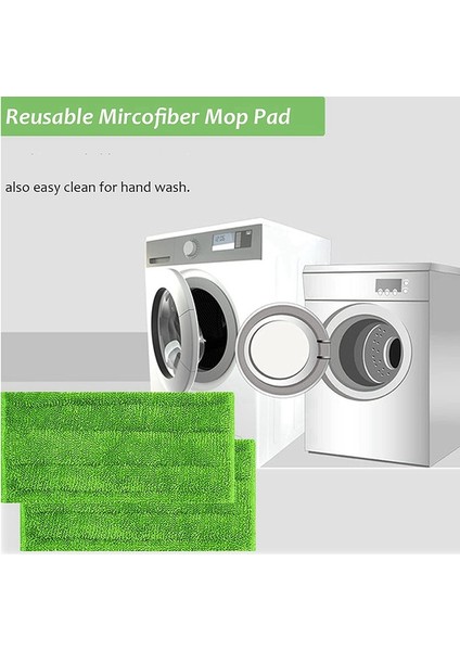 Swiffer Wetjet Zemin Mop Aksesuarları Için Yedek Paspas Pedleri, Yıkanabilir, Tekrar Kullanılabilir, Islak ve Kuru Kullanımlı Paspas Bezi Pedleri (Yurt Dışından) fırsatları