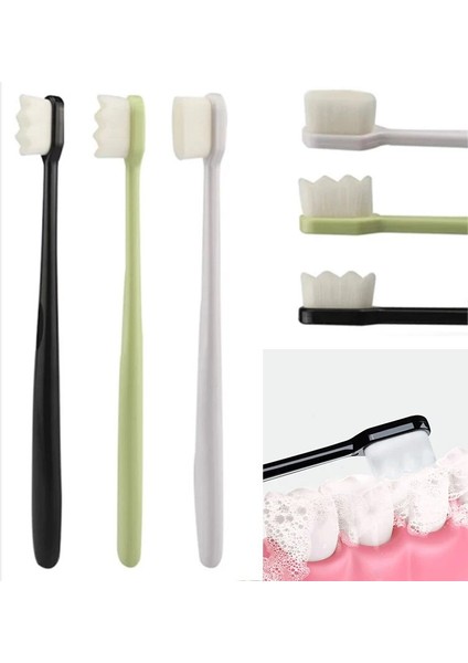 Diş Fırçası Nano Ultra-Ince Sağlık Dalga Diş Fırçası Derin Temizlik Güzellik Ağız Bakımı Ağız Temizleme Milyon Yumuşak Ince Kıl (Yurt Dışından) modelleri