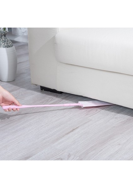 【sıcak】 Pratik Ev Toz Temizleme Fırçası 10 Adet Dokunmamış Temizlik Bezi ile Uzun Saplı Toz Boşluğu Fırçası Ev Temizlik Aracı Için (Yurt Dışından) fırsatları