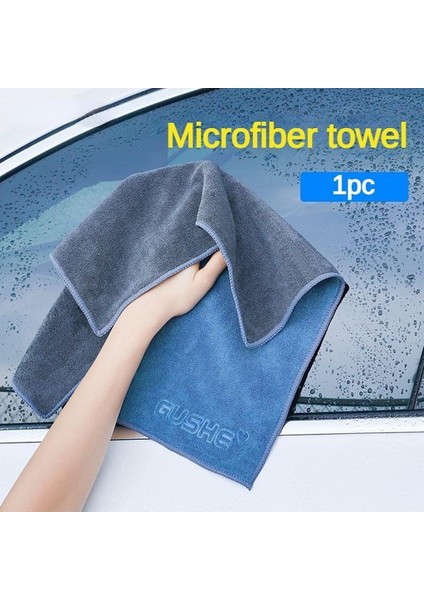 Adet High-End Mikrofiber Yıkama Havlusu Araba Kısa Kazık Temizleme Kurutma Bezi Bakım Bezi Detaylandırma Yıkama Havlusu Oto Iç Aksesuarları (Yurt Dışından)