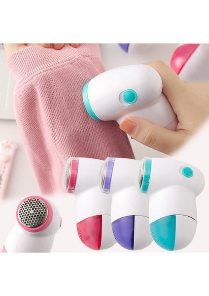 Ev Kazak Elbise Tıraş Makinesi Fuzz Kumaş Pamuk Tiftiği Temizleyici Elektrikli Kabartmak Taşınabilir Fırça Pamuk Tiftiği Temizleyici Saç Top Düzeltici (Yurt Dışından)