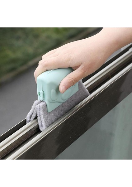 [fun Lıve] 2022 Yaratıcı Pencere Oluk Temizleme Bezi Pencere Temizleme Fırçası Windows Yuvası Temizleyici Fırça Temiz Pencere Yuvası Temizleme Aracı (Yurt Dışından)