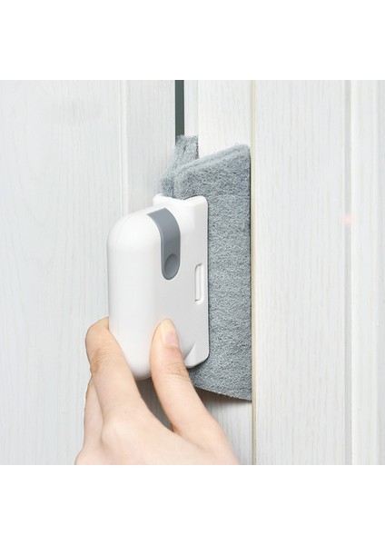 Pencere Kapı Parça Temizleme Fırçası Oluk Sürgülü Alet Mutfak Süngeri El Çatlak Fırçası Ev Temizleme Aracı (Yurt Dışından)