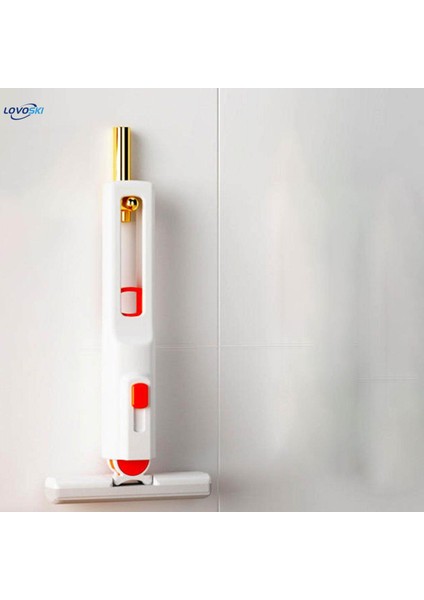 Taşınabilir Mini Paspas Asılı Tasarım Temizleme Aracı Küçük Alan Masaüstü Cam Itme Çekme Düğmesi Islak ve Ayarlanabilir Kafa (Yurt Dışından) indirimleri