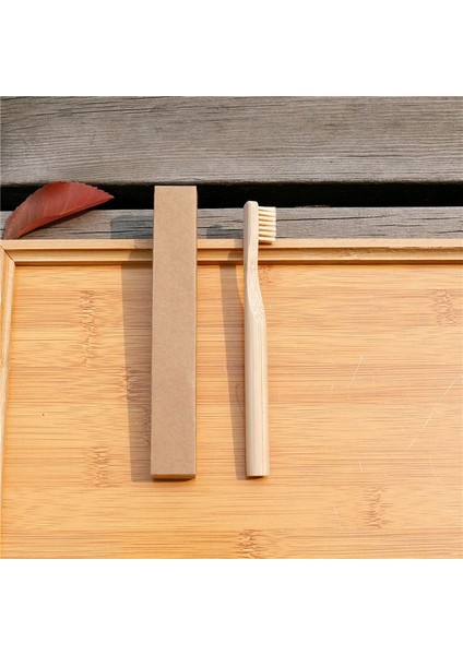 Bambu Diş Fırçası Ahşap Sağlık Yumuşak Fiber Ahşap Kömür Diş Fırçası Ağız Temizleme Aracı Çevre Dostu Diş Fırçası Kapağı (Yurt Dışından) fiyatları