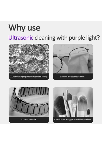 Ev Küçük Takı Saat Gözlük Temizleme Makinesi (Yurt Dışından) indirimleri