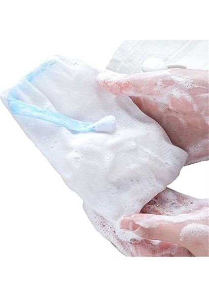 10 Adet El Yapımı Sabun Köpüğü Örgü Çanta Çift Köpük Net Peeling Örgü Sabun Çanta Sabun Tasarrufu Çanta (Yurt Dışından) fiyatları