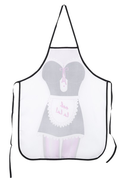 Tamamen Ayarlanabilir Fransız Hizmetçi Önlüğü, Beyaz, Tek Beden Çoğu Kişiye Uygun (Yurt Dışından) modelleri