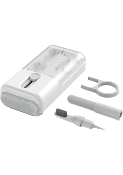 In 1 Kulakiçi Temizleme Kalemi Akıllı Telefon Temizleyici Seti Fırça ile Toz Temizleme Temizleme Fırçası Seti Klavyeler Için Kulaklık (Yurt Dışından)