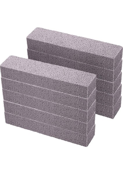 10 Adet Ponza Çubukları Ponza Ovma Pedi Temizlemek Için Gri Ponza Çubuğu Temizleyici Klozet Halkasını Çıkarmak Için Banyo 5.9 x 1.4 x 0.9 Inç (Yurt Dışından)