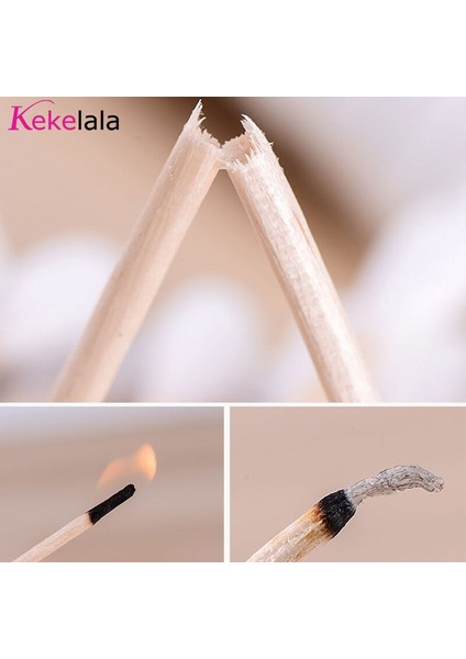 [sıcak] Kekelala 500/300/100 Adet Tek Kullanımlık Pamuklu Çubukla Ahşap Sopa Burun Kulak Temizleme Sağlık Temizlik Makyaj Araçları (Yurt Dışından) indirimleri