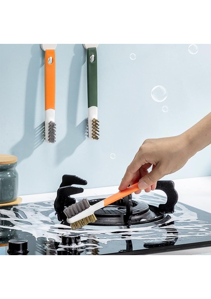 Gaz Sobası Braketi Temizleme Fırçaları Mutfak Malzemeleri Davlumbaz Soba Temizleme Aracı Tel Küçük Fırça (Yurt Dışından)