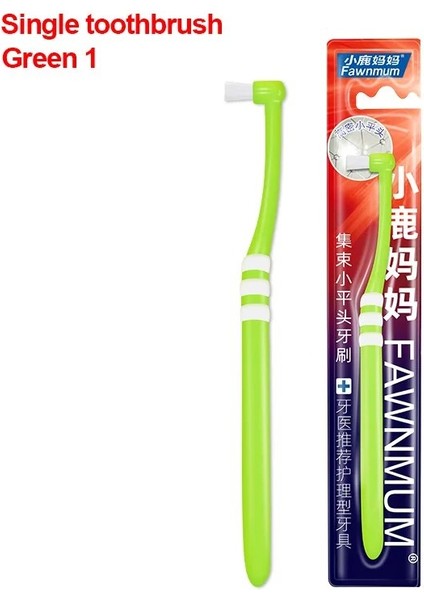 Fawnmum Ortodonti Diş Fırçası Sivri ve Düz Kafa Yumuşak Saç Düzeltme Temiz Diş Boşluğu Ipi Ağız Hijyeni Diş Parantez 1 Adet (Yurt Dışından) fiyatları