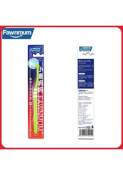 Fawnmum Ortodonti Diş Fırçası Sivri ve Düz Kafa Yumuşak Saç Düzeltme Temiz Diş Boşluğu Ipi Ağız Hijyeni Diş Parantez 1 Adet (Yurt Dışından) modelleri