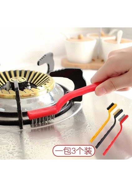 Gaz Sobası Temizleme Fırçası Ev Soba Davlumbaz Pas Temizleme Teli Küçük Fırça Gaz Sobası Temizleme Aracı (Yurt Dışından)