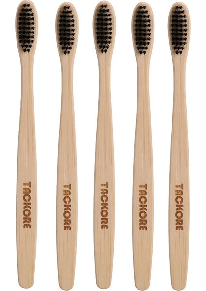 2 Adet/paket 5 Adet/paket Siyah Bambu Diş Fırçası Çevre Dostu Fırça Diş Brosse Yumuşak Kömür Diş Fırçası Nano Diş Fırçası Yetişkinler (Yurt Dışından)