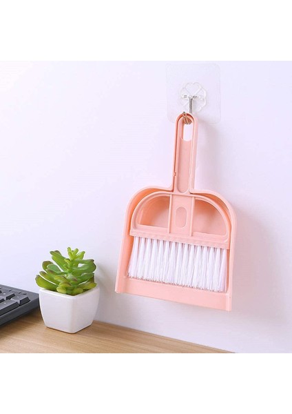 [bestgo]duvara Asılı Küçük Süpürge Temizleme Fırçası Mini Pretend Montessori Materyalleri Faraş Masaüstü Süpürgesi Çöp Temizleme Küreği (Yurt Dışından)