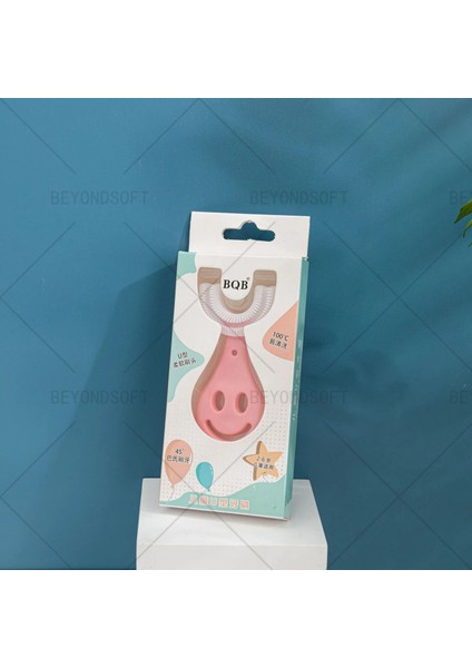 Bebek Diş Fırçası Çocuk Dişleri Ağız Bakımı Temizleme Fırçası Kullanışlı ve Basit Silikon Bebek Diş Fırçası (Yurt Dışından)