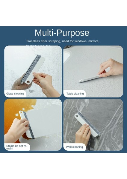 [sıcak] Yumuşak Silikon Cam Silecek Kazıyıcı Mutfak Banyo Cam Temizleme Araçları Araba Ayna Temizleyici Silecek Pencere Temizleme Fırçası (Yurt Dışından) modelleri