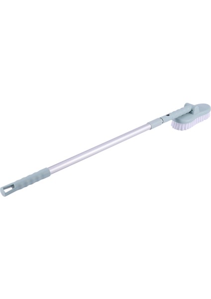 Flyeer 2 In 1 Uzun Saplı Geri Çekilebilir Kıl Zemin Temizleme Fırçası Tuvalet Banyo Küvet Seramik Karo Cam Wc Fırçaları Ev Temizleyici (Yurt Dışından)