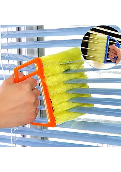 Takım Panjur Perde Temizleme Fırçası Pencere Oluk Temizleme Fırçası Temizlik Için Küçük Fırçalar (Yurt Dışından)