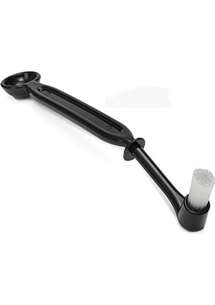 Eıtgzwas 2'si 1 Arada Kahve Makinesi Grup Başlığı Temizleme Fırçası Kaşık Açılı Deterjan Kepçesi (Yurt Dışından) fırsatları