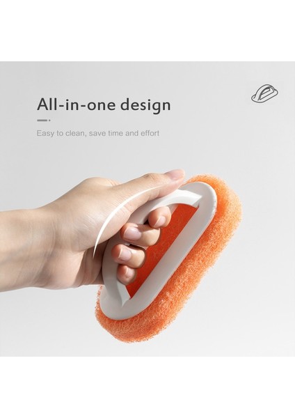 Mutfak Temizleme Banyo Tuvalet Mutfak Cam Duvar Temizleme Banyo Fırçası Sapı Sünger Banyo Alt Küvet Seramik Temizleme Araçları-1 (Yurt Dışından) indirimleri