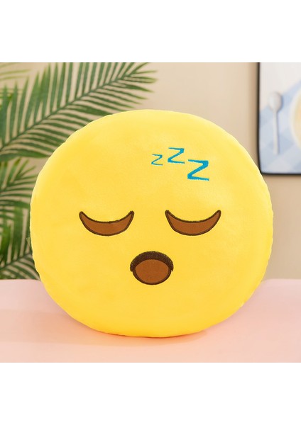 Qq Ifade El Isıtıcı Yastık, Emoji Sahte Ifade Paketi Peluş Oyuncakla Eklenebilir (Yurt Dışından)