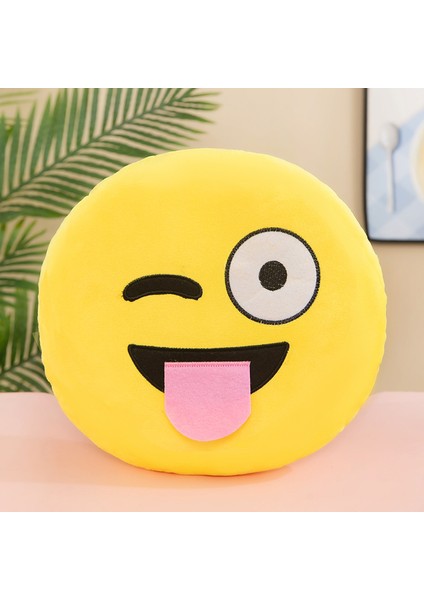 Qq Ifade El Isıtıcı Yastık, Emoji Sahte Ifade Paketi Peluş Oyuncakla Eklenebilir (Yurt Dışından)