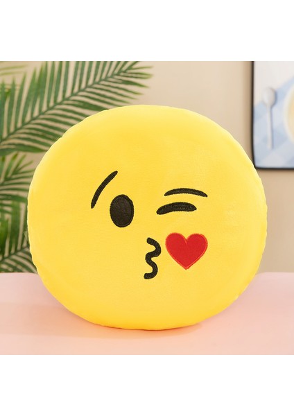 Qq Ifade El Isıtıcı Yastık, Emoji Sahte Ifade Paketi Peluş Oyuncakla Eklenebilir (Yurt Dışından)