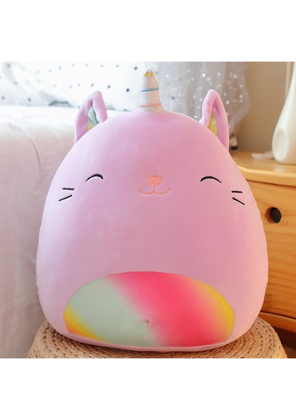 Peluş Oyuncak Parlak Yıldız Yastık Romantik Renkli Beş Köşeli Yıldız Dekorasyonu 250G35*40Cm (Yurt Dışından)