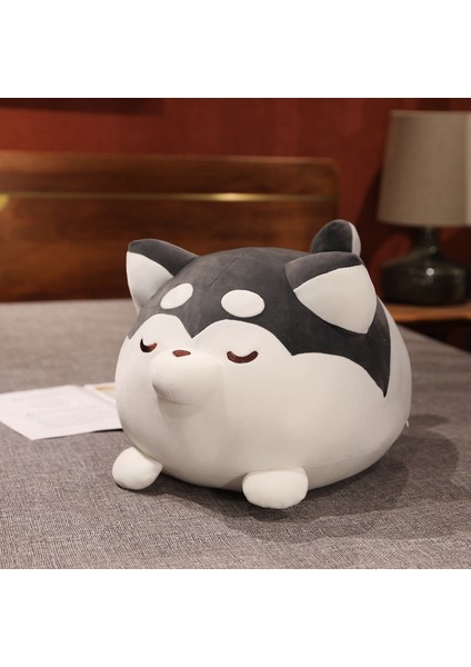 Sevimli Shiba Inu Doll Corgi Yastık Yavru Köpek Peluş Oyuncak 350G30Cm (Yurt Dışından)